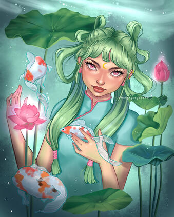 Spirit of the Lily Pond Spirit of the Lily Pond